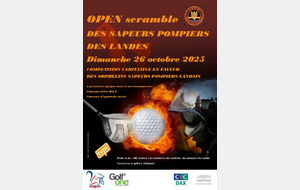 Open des Sapeurs Pompiers des Landes