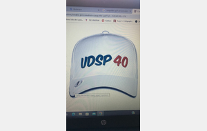 casquette golf UDSP 40